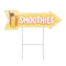Signmission Smoothies Arrow Yard Sign Funny Home Decor 30in Wide C-ARROW10-999611 - alternate 1
